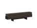 TV laud Hege - Walnut, Black