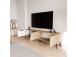TV laud Tarz - White, Oak