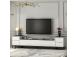 TV laud Imaj - White, Marble