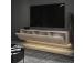 TV laud Neon Illuminated - Travertine