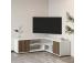 TV laud Rosa - White, Antique Walnut