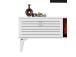 TV laud Arona Fireplace - White