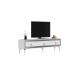 TV laud Ponny - White, Silver