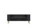 TV laud Retrol2 - Anthracite, Gold