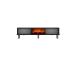 TV laud Polen Bohem Fireplace - Anthracite