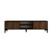 TV laud Erem - Walnut, Black