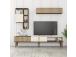 TV laud Milan TV - Walnut, Cream