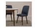 Mööblikomplekt toolid Vina 1048 - Walnut, Navy Blue