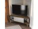 TV laud Mora - Walnut, White