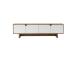 TV laud Mete - Oak, White