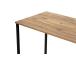Twin Study Desk - Atlantic Pine, Black