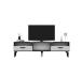 TV laud Asimo - Anthracite, White