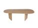 Kohvilaud Ovalis - Oak