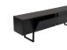 TV laud Serenity - Wood Black, Black