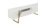 TV laud Serenity - White, Gold