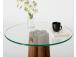 Kohvilaud Thales - Walnut, Transparent