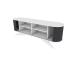 TV laud Stor - Anthracite, White