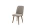 Mööblikomplekt toolid Vina 1005 - Walnut, Cream