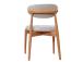 Mööblikomplekt toolid Bohem - Oak, Beige
