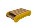 Kohvilaud Cool - Walnut, Yellow