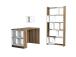 Box - Walnut, White