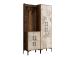 Berlin BA - Walnut, White Marble