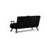 Diivan Sando 2-Seater - Black