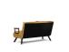 Diivan Sando 2-Seater - Mustard