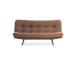 Diivan Misa Small Sofabed - Light Brown