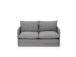 Diivan Saga XL 2-Seater - Light Grey