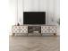 TV laud Class - Walnut, White