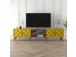 TV laud Class - Walnut, Yellow