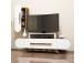 TV laud Rose S - Walnut, White