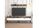 TV laud Istanbul - Walnut, White