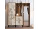 Berlin ABC - Walnut, White Marble