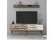 TV laud Valensiya 140 - Walnut, Cream