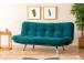 Diivan Misa Small Sofabed - Petrol Green