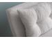 Diivan Sando 2-Seater - Teddy Fabric - White