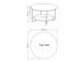 Kohvilaud Corro Coffee Table - White