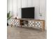 TV laud Class - Walnut, White