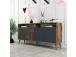 Milan 160 - Walnut, Anthracite