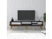 TV laud Valensiya - Walnut, Anthracite