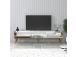 TV laud Valensiya - Walnut, White
