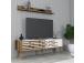 TV laud Valensiya 140 - Walnut, White