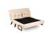 Diivan Sando 2-Seater - Cream