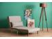 Diivan Folde Single - Light Grey