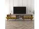TV laud Class - Walnut, Yellow