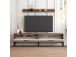 TV laud Istanbul - Walnut, White
