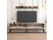 TV laud Istanbul - Walnut, Cream