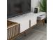 TV laud Milan Alt - Walnut, White
